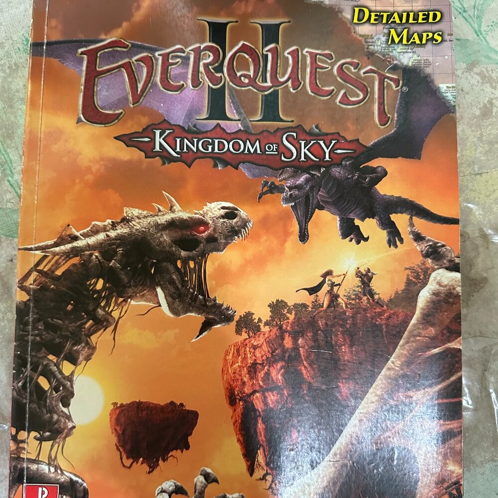 Everquest 2 II: Kingdom of Sky Prima Official Video Game Strategy Guide Detailed